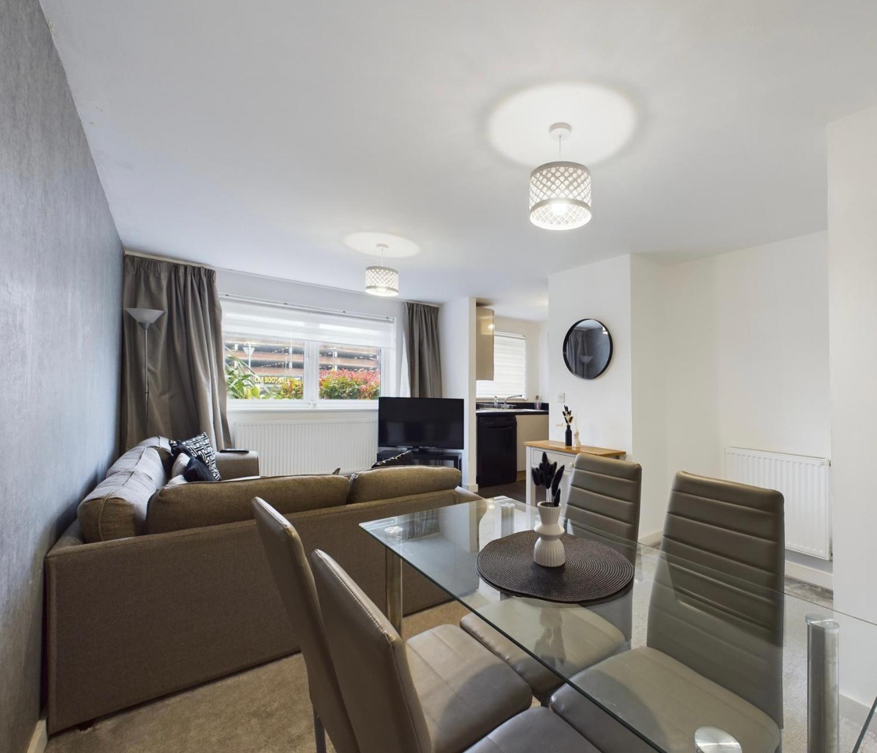 Modern 2 Bed City Apartment With Private Parking Swansea Exteriör bild